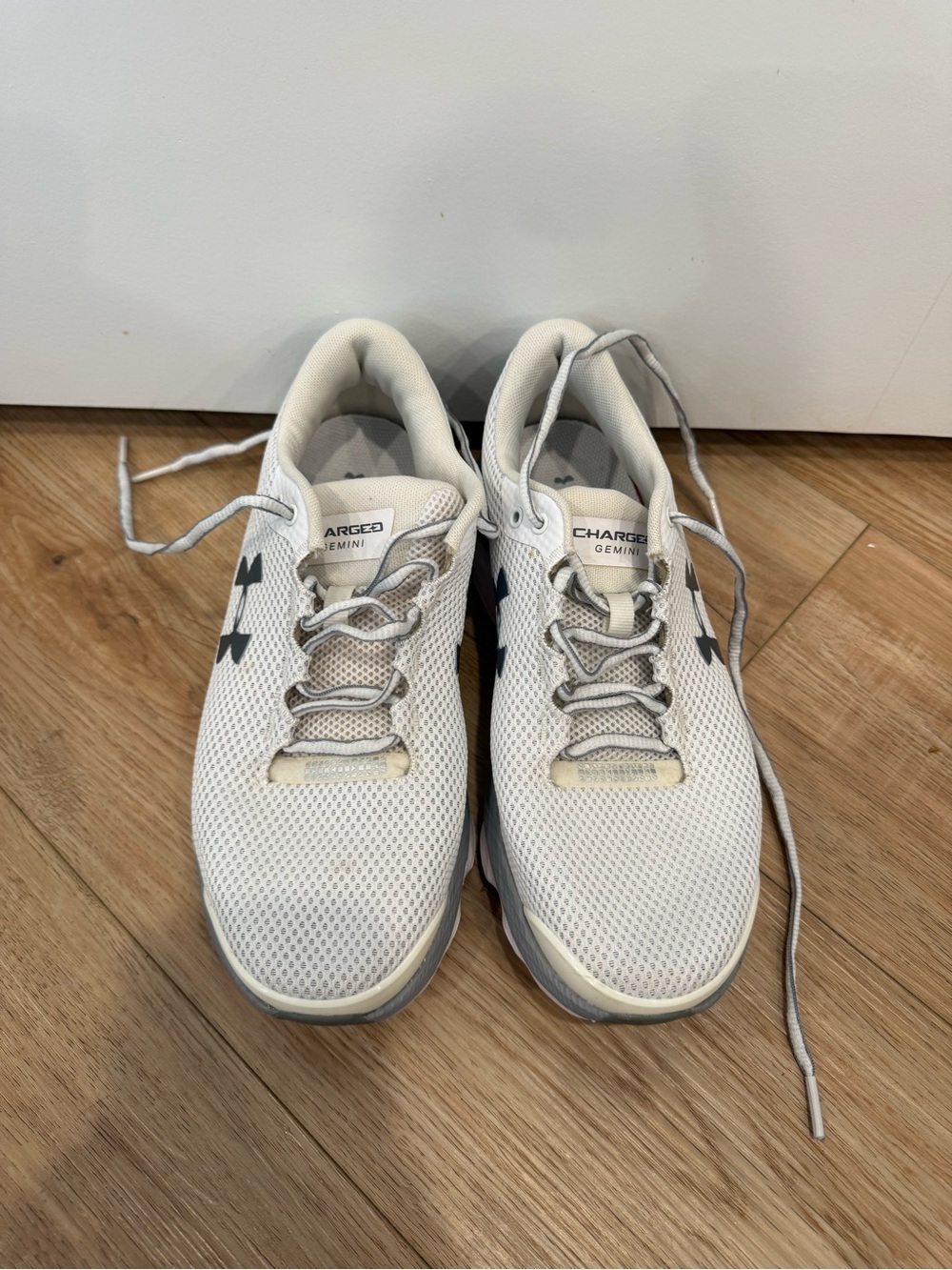 Under armour white sneakers